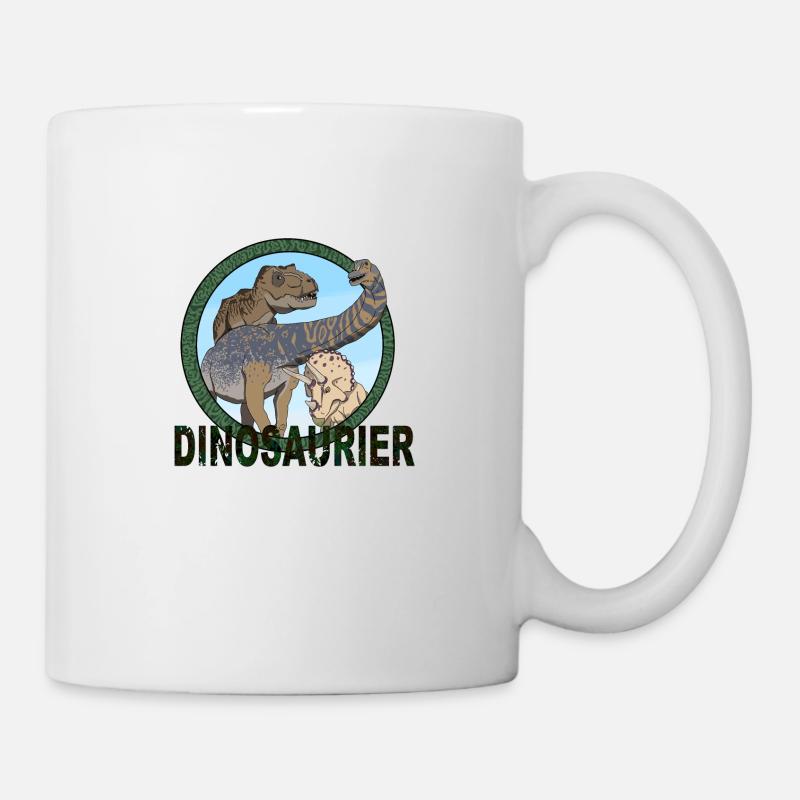 Dinos - Tasse - Weiß