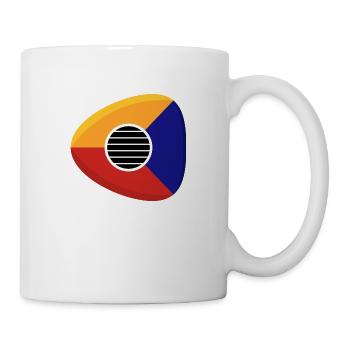 Gitarre Gitarrist plecktrum Geschenk Gitarrist - Tasse - Weiß - Rechts