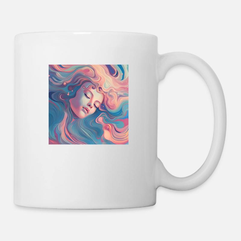 izup2u dreaming girl - Mug - white