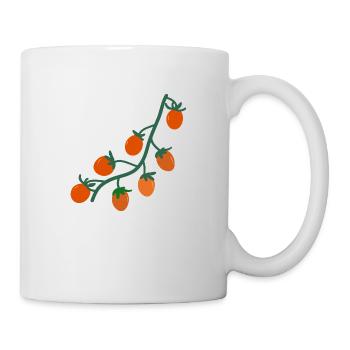 Kirschtomaten2 - Tasse - Weiß - Rechts