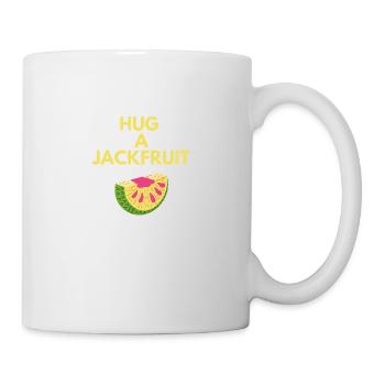 HUG A JACKFRUIT - Mug - white - Right