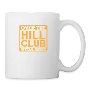 Over The Hill Club Official Member 7 - Mug - white - Right