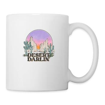 Western Desert Retro 5 - Mug - white - Right
