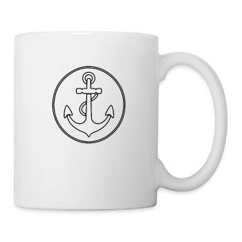 Anchor Boat Ship Nautical - Mug - white - Right