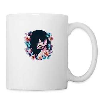 Cat Sphynx Cat Owner Pet - Mug - white - Right