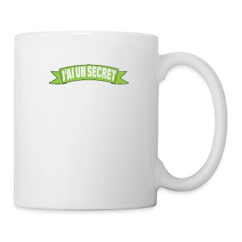 J'ai un secret je vais être cousin - Mug blanc - blanc - Droite