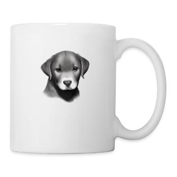 Chiot Labrador Retriever Labrador propriétaire - Mug blanc - blanc - Droite
