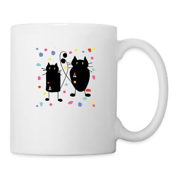 Chats - Mug blanc - blanc - Droite