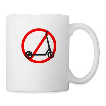 E-Scooter Scooter - Mug blanc - blanc - Droite
