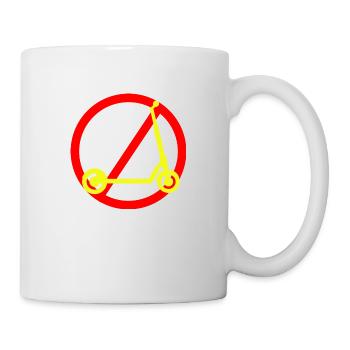 E-Scooter Scooter - Mug blanc - blanc - Droite