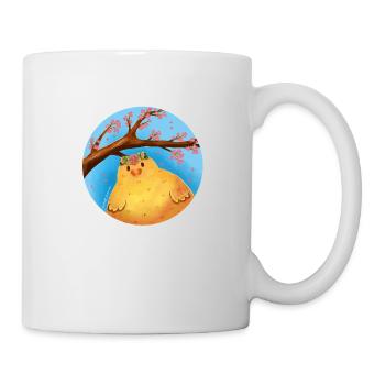 Frühlings Küken - Tasse - Weiß - Rechts