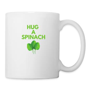 HUG A SPINACH - Mug - white - Right