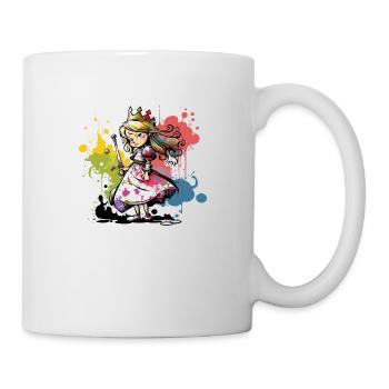 Princess Graffiti Rebellious - Mug - white - Right