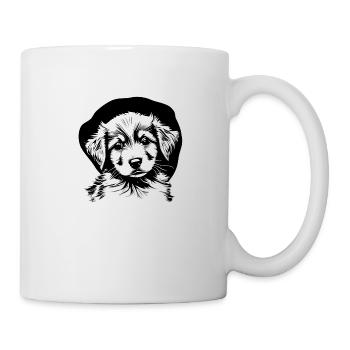 Labrador Retriever chiot Labrador propriétaire - Mug blanc - blanc - Droite