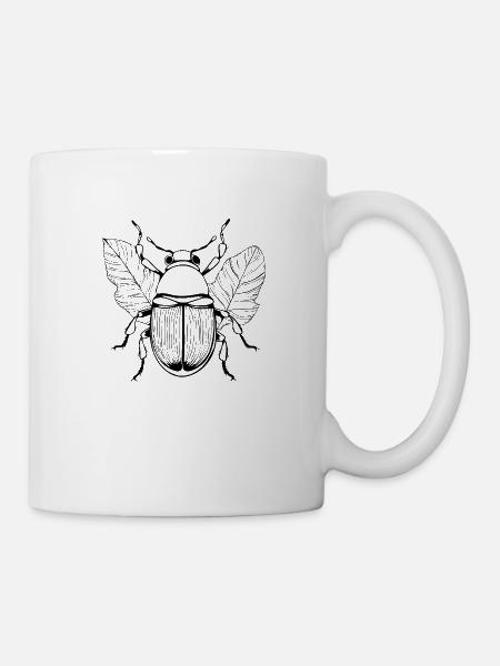 Insectes, bestioles, arthropodes - Mug blanc - blanc