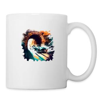 60er Classic Car Geschenk - Tasse - Weiß - Rechts