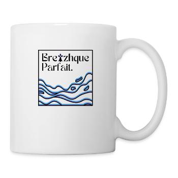 Breizhque parfait - Mug blanc - blanc - Droite