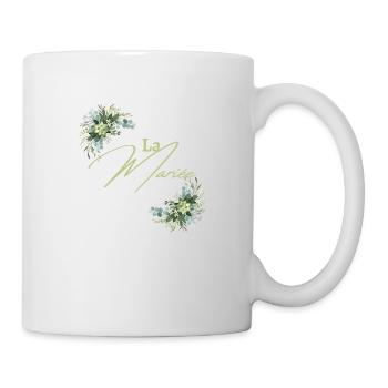 La mariée floral - Mug blanc - blanc - Droite