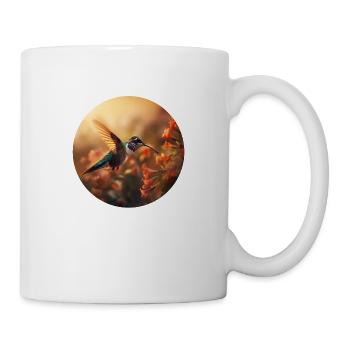 Les colibris vivent dans les régions des Amériques - Mug blanc - blanc - Droite