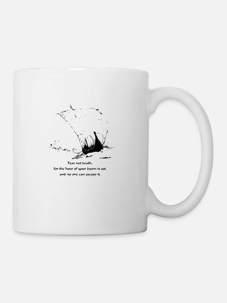 Viking doom - Tasse - Weiß