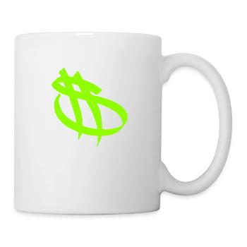 Dollarzeichen - Tasse - Weiß - Rechts