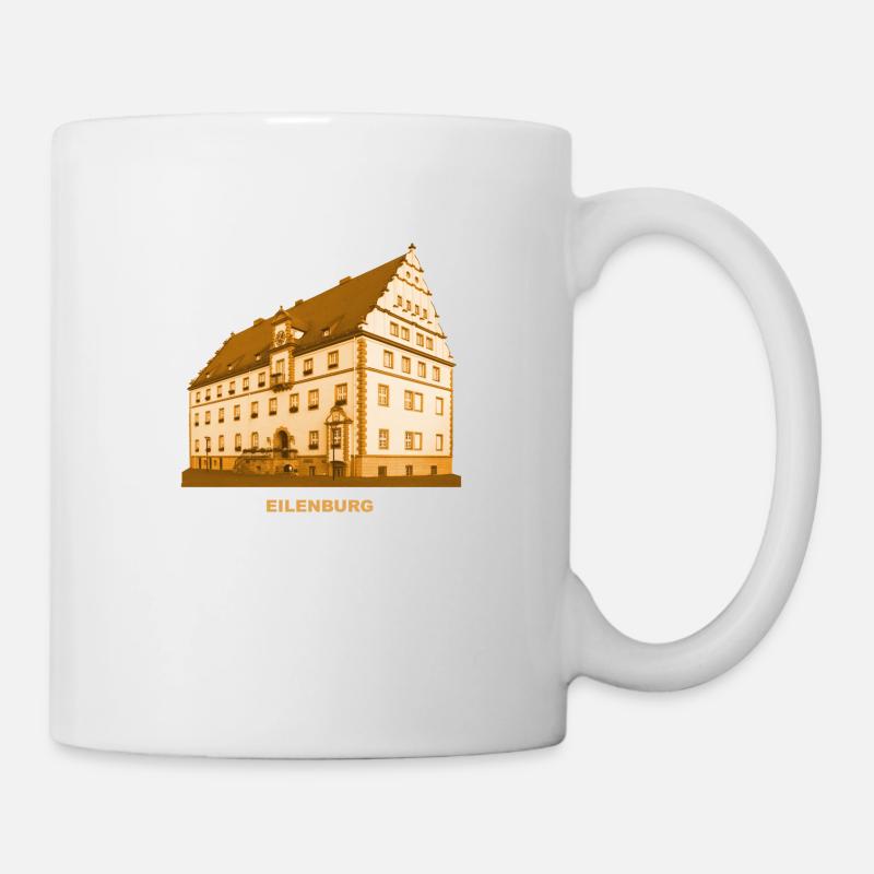 Eilenburg City Hall Saxony Düben Heath Mulde - Mug - white