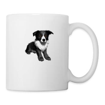 Hunde Hundeliebhaber Border Collie Hundehalter - Tasse - Weiß - Rechts