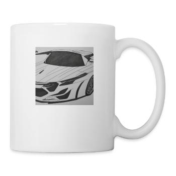 Car - Tasse - Weiß - Rechts
