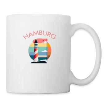 PHARE DE HAMBOURG - Mug blanc - blanc - Droite