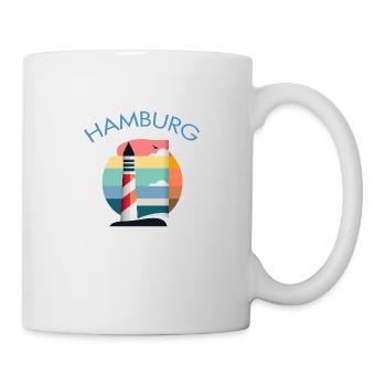 PHARE DE HAMBOURG - Mug blanc - blanc - Droite
