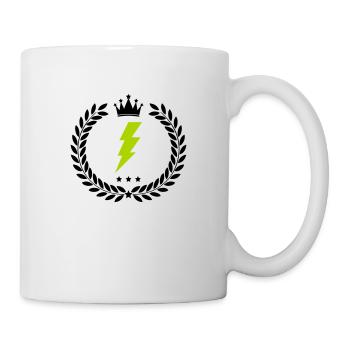 wappen blitz - Tasse - Weiß - Rechts
