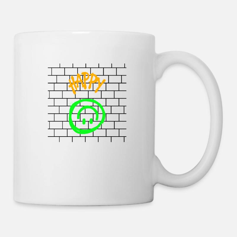 HappyWanddesign - Tasse - Weiß