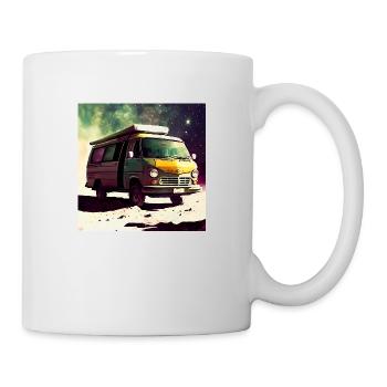 Space Wohnmobil - Tasse - Weiß - Rechts