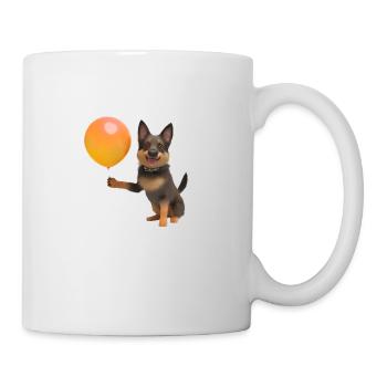 Propriétaire de chien chiot berger allemand - Mug blanc - blanc - Droite
