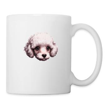 Caniche Dog Propriétaire Chien Love Poodle Puppy Puppy Puppy - Mug blanc - blanc - Droite