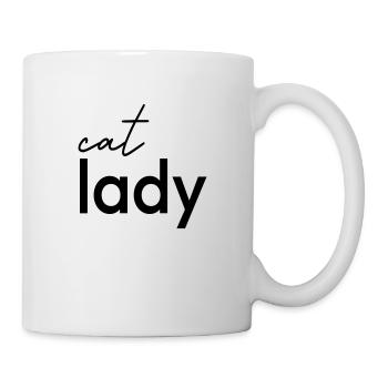Cat lady - Mug - white - Right