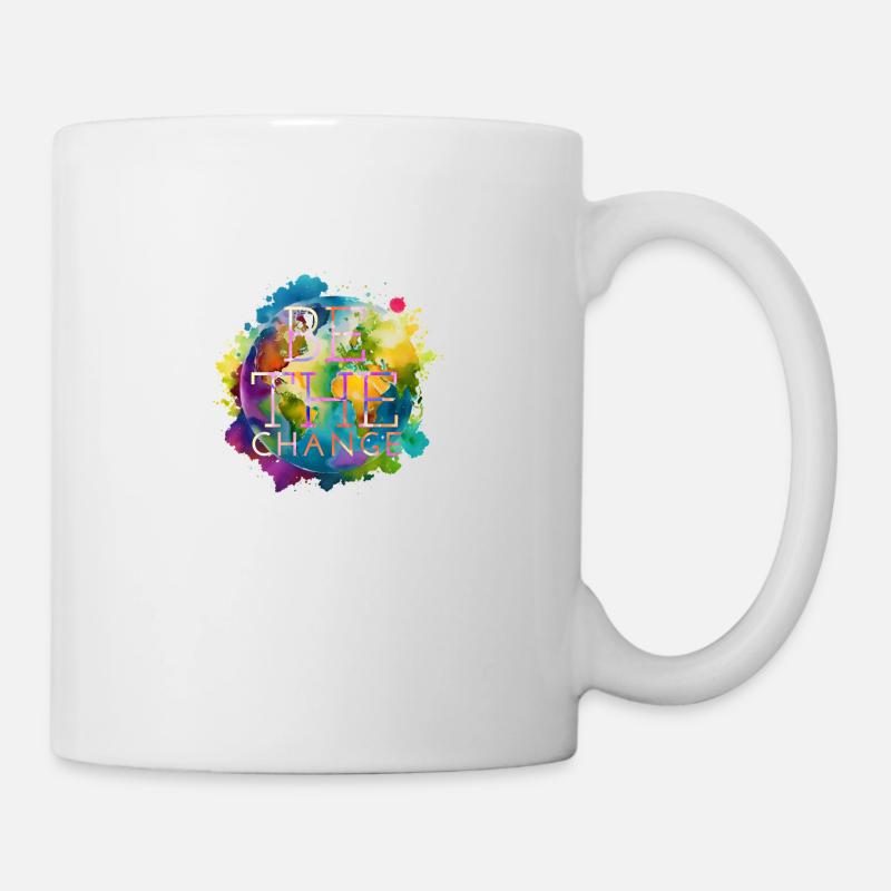 Be the change - Mug - white