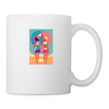 Love by the Sunset - Mug - white - Right