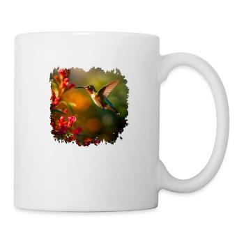 Hummingbirds need flowers - Mug - white - Right