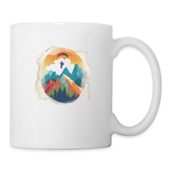 Gleitschirmfliegen Anthony - Tasse - Weiß - Rechts