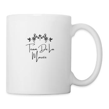 Team de la mariée - Mug blanc - blanc - Droite