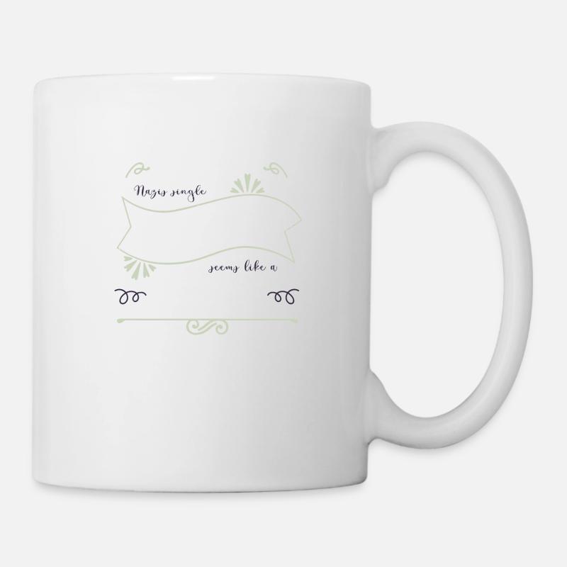 fun funny happy authors bicycle literary gift - Tasse - Weiß