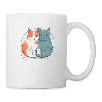 Cat love - Mug - white - Right