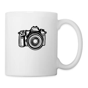 Fotograf Fotografieren Fotografie Kamera - Tasse - Weiß - Rechts