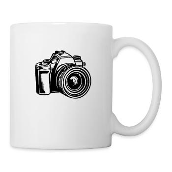 Fotograf Fotografieren Fotografie Kamera - Tasse - Weiß - Rechts