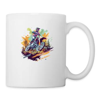 Motocross Jorge - Tasse - Weiß - Rechts