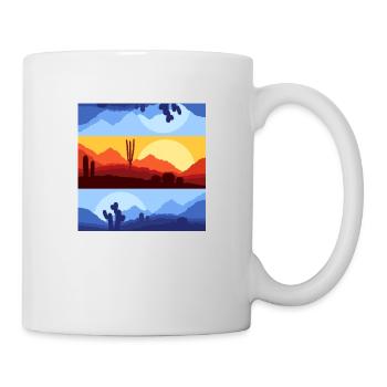 Summer evening vibes - Mug - white - Right