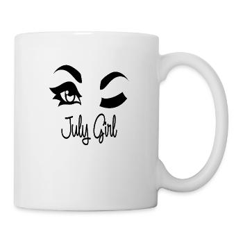 July Girl - Tasse - Weiß - Rechts