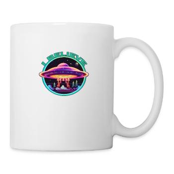 I Believe - UFO - Mug - white - Right