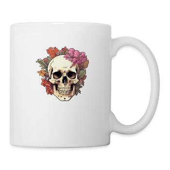 Botanical skull - Mug - white - Right